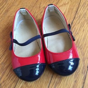 Faux Patent Leather Shoes (7 toddler)
